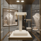 Boucles d oreilles en plaqué or 24k