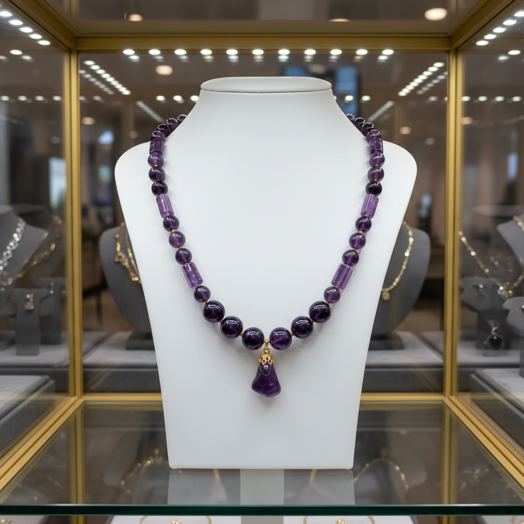 Collier en Améthyste