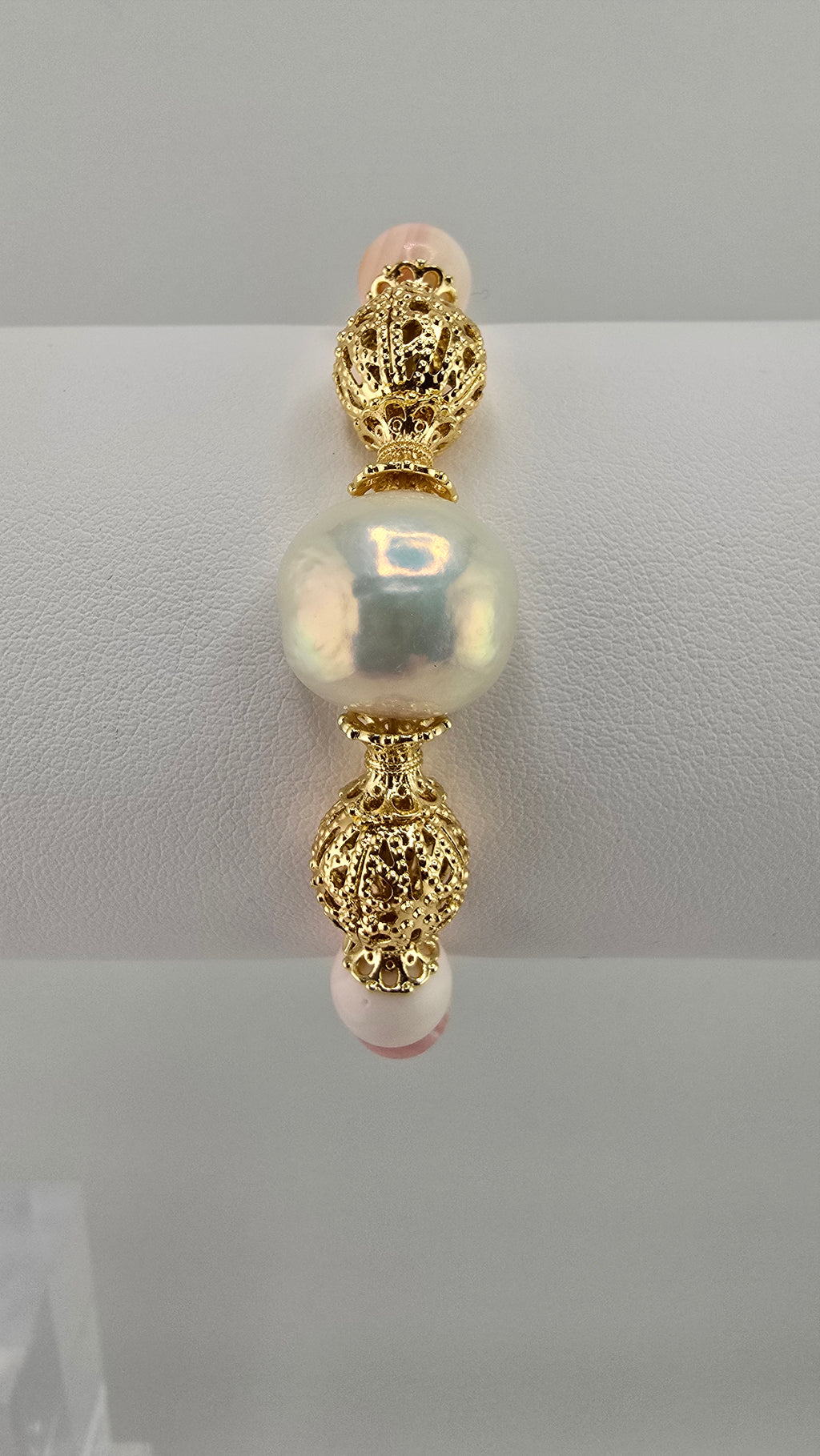 Bracelet en perles de Lambi