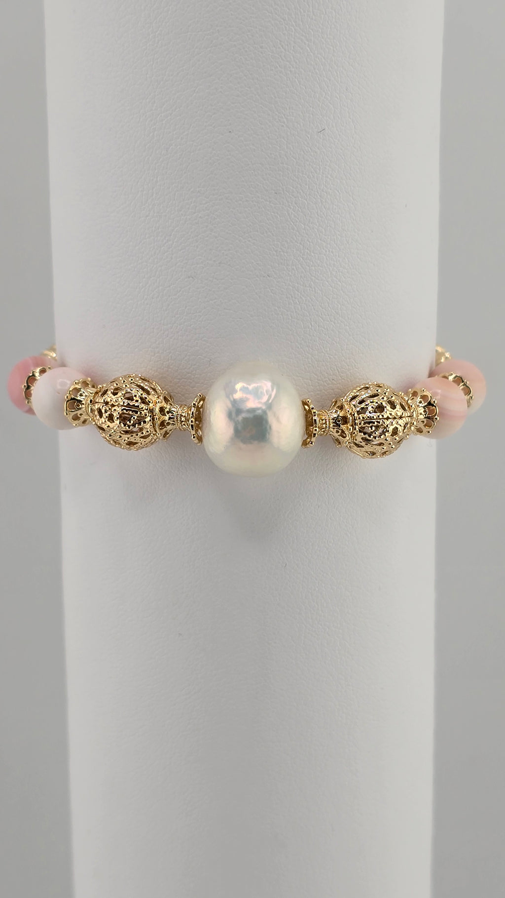 Bracelet en perles de Lambi