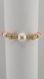 Bracelet en perles de Lambi