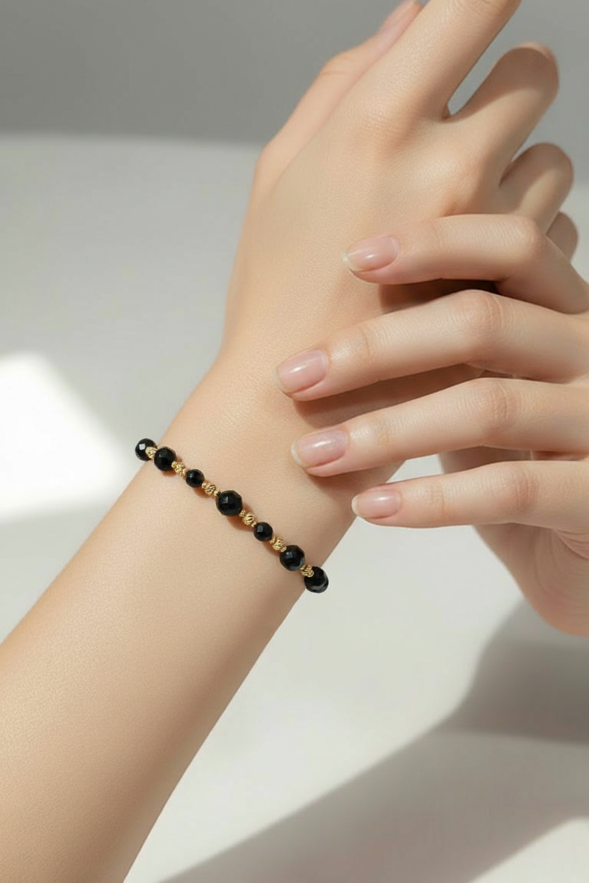 Bracelet en onyx