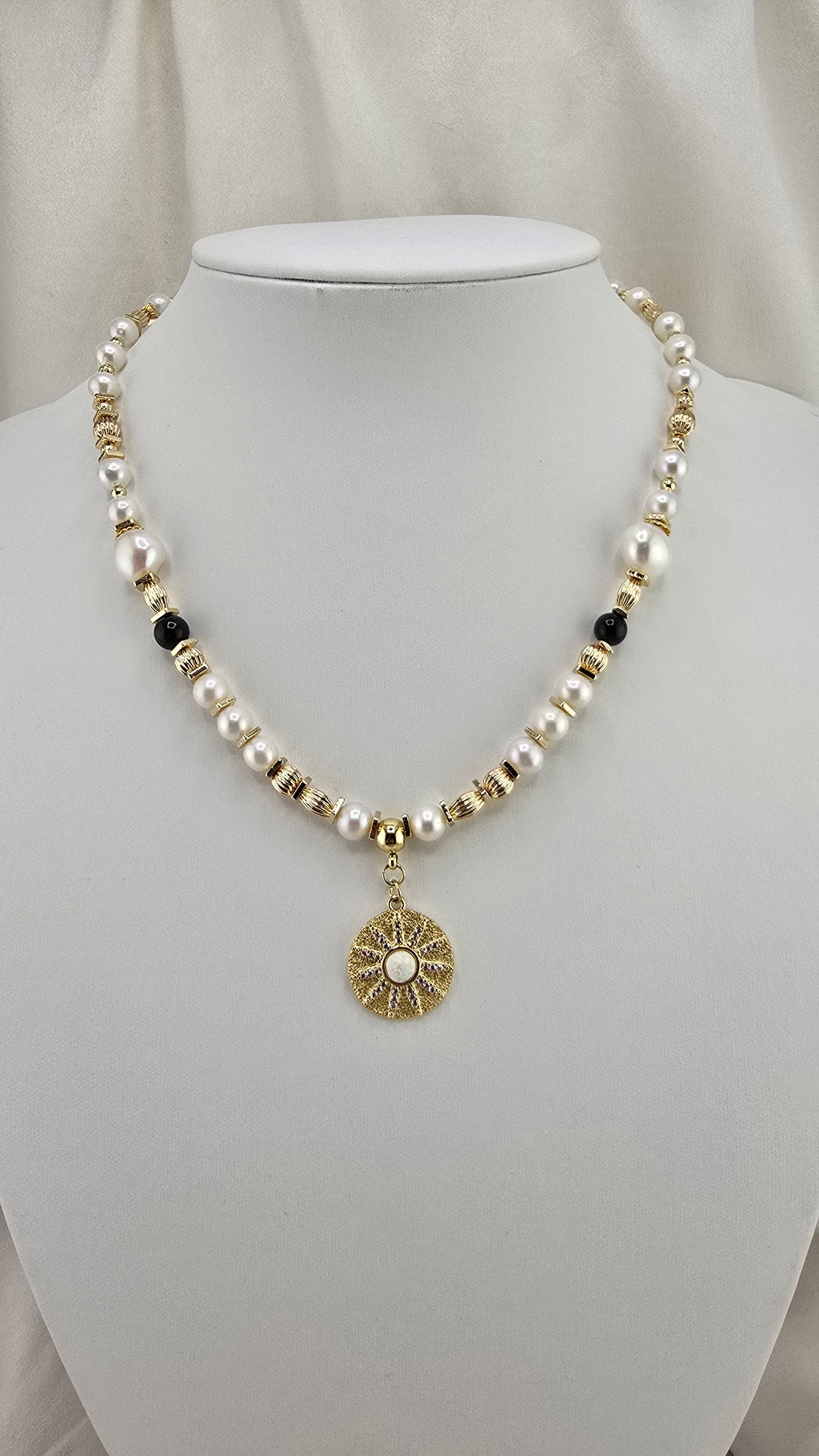 Collier en perles de culture