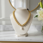 Collier en perles étincelantes