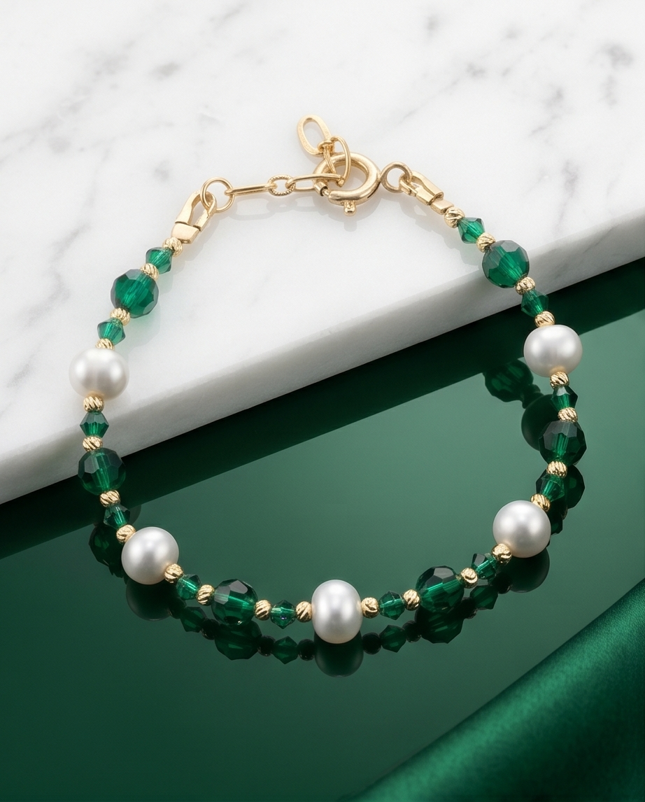 Bracelet lumière verte