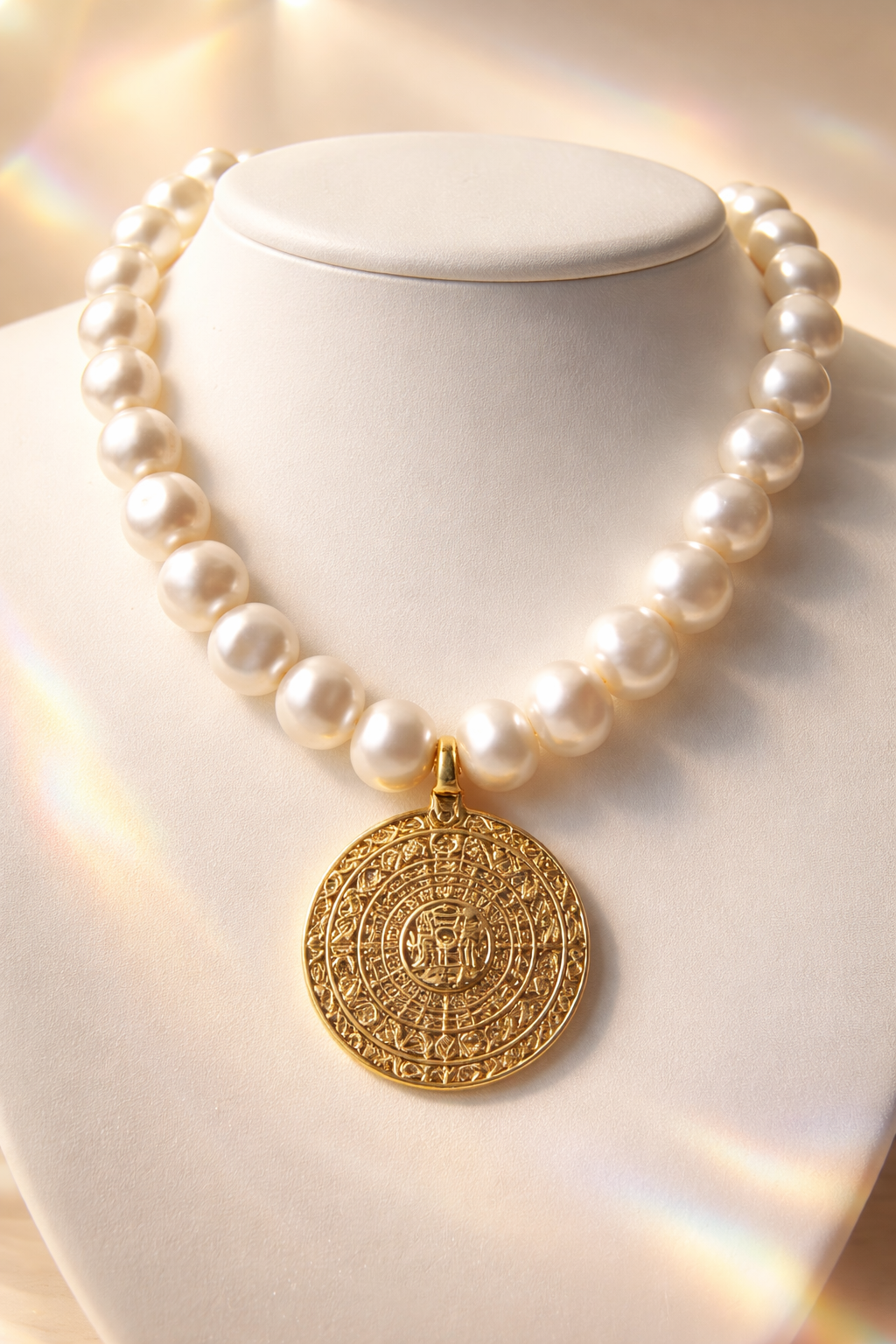 Clarté royal - collier en perles de culture baroque