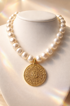 Clarté royal - collier en perles de culture baroque