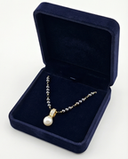 Nuit Profonde - collier  en perles de culture