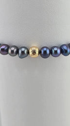 Bracelet en perles de culture