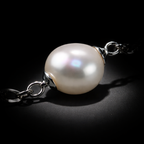 Bracelet argent et perles de culture