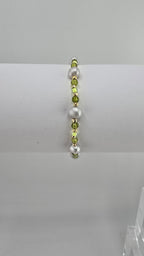 Bracelet en perles de culture et vermeil