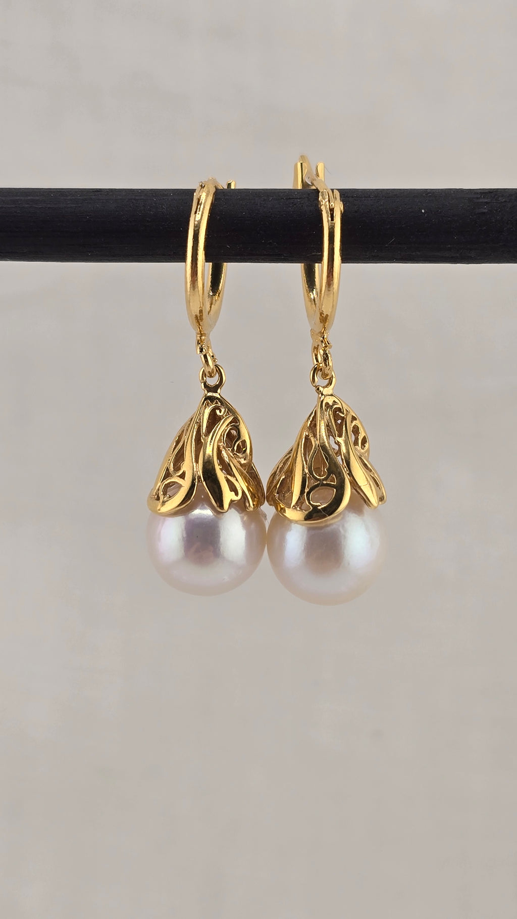Boucles d'oreilles en vermeil
