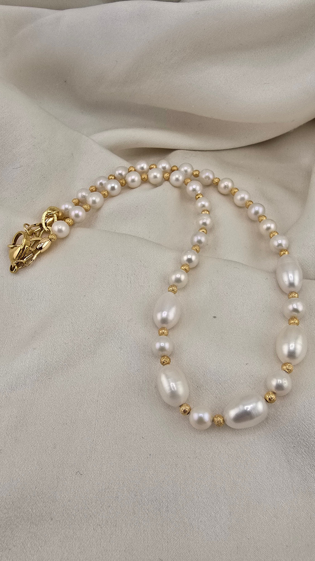 Collier en perles de culture