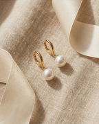 Éclat Majesté  - boucles d’oreilles avec perles de culture