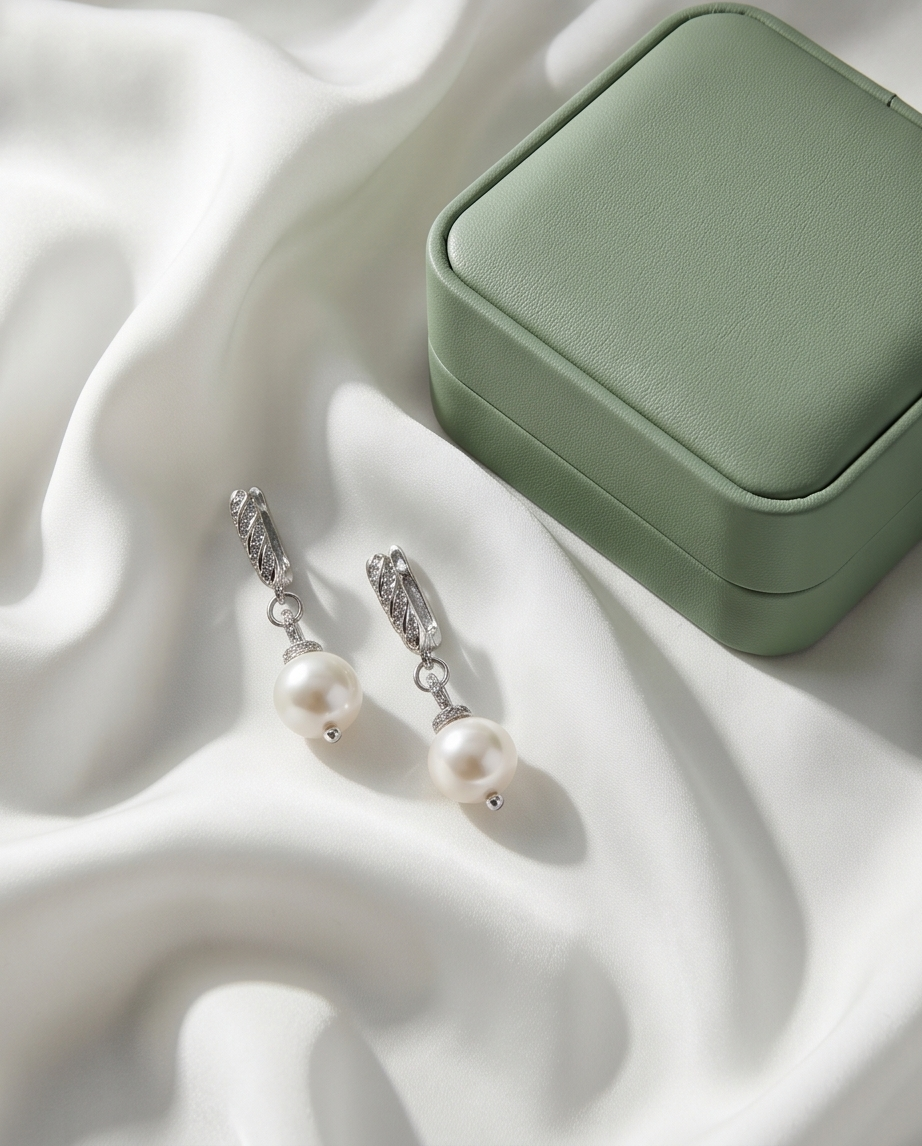 Boucles d’oreilles en argent 925