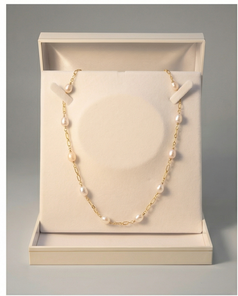 Élégance - Collier en perles de culture