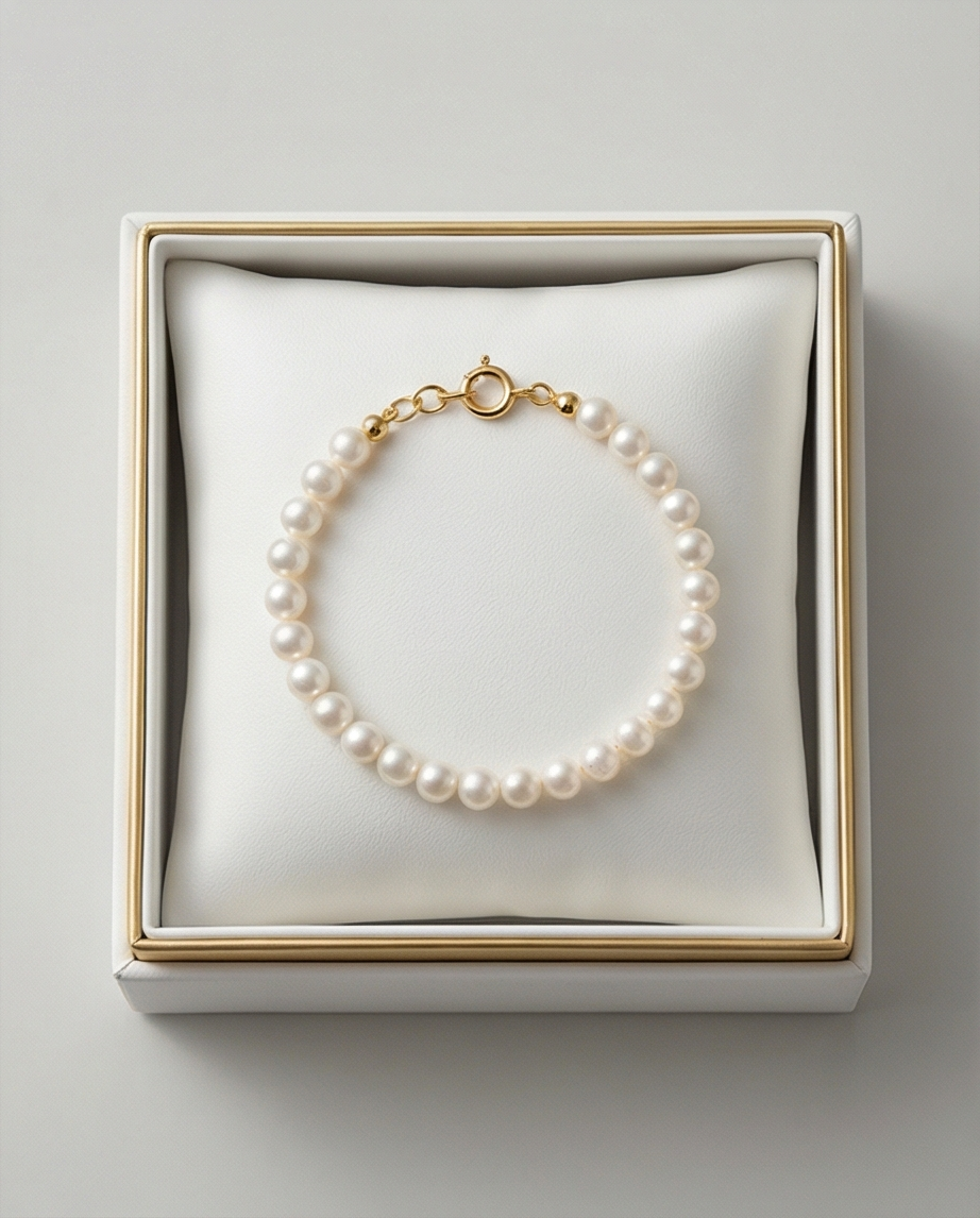 Princesse - Bracelet en perles de culture