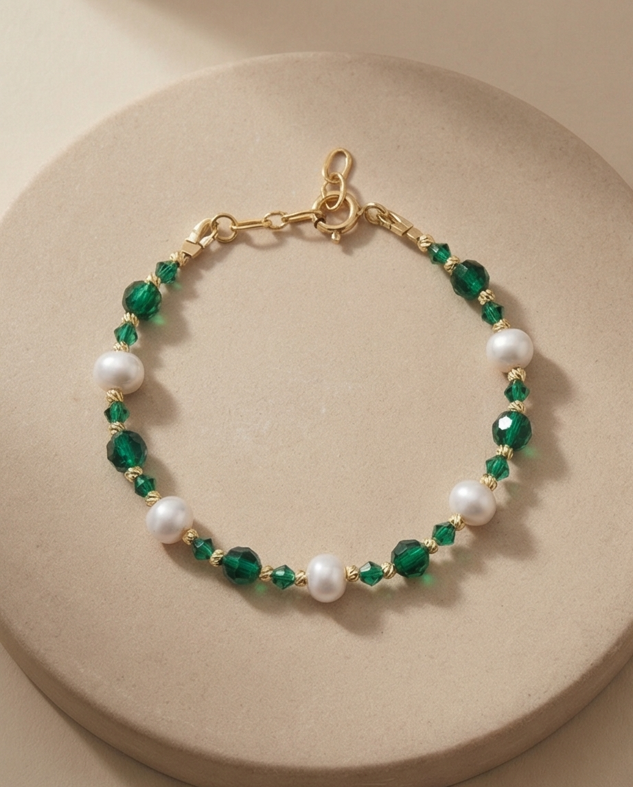 Bracelet lumière verte